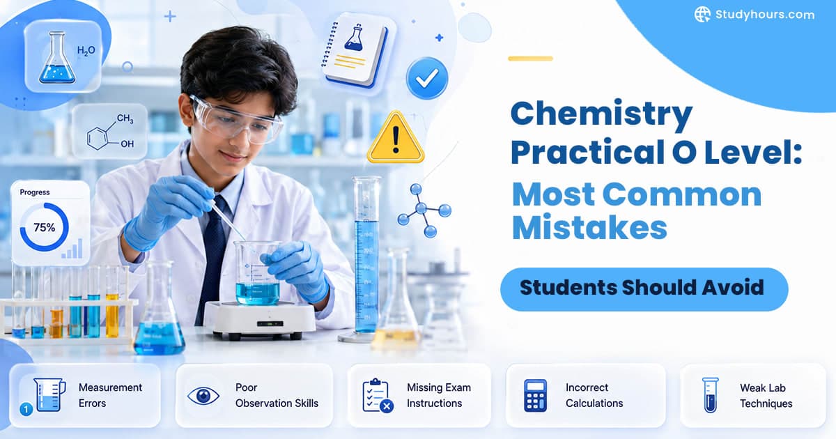 Chemistry Practical O-Level: Most Common Mistakes Students Should Avoid