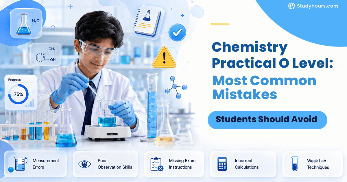 Chemistry Practical O-Level: Most Common Mistakes Students Should Avoid