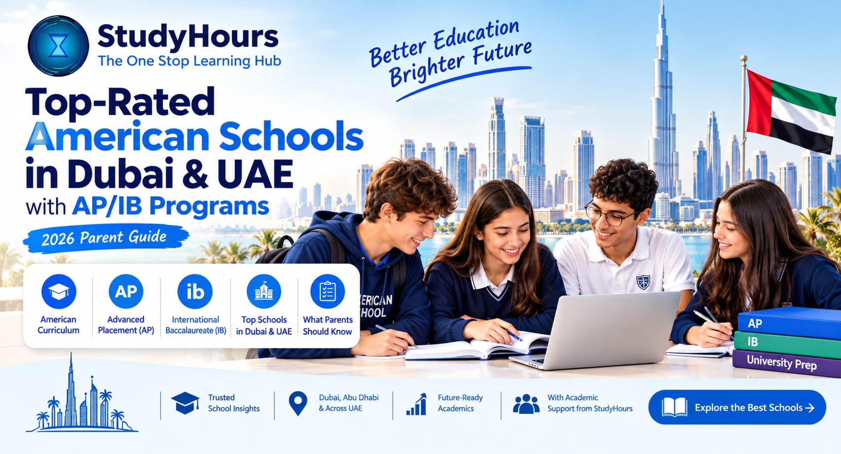 Top-Rated American Schools in Dubai & UAE with AP/IB Programs (2026 Parent Guide)