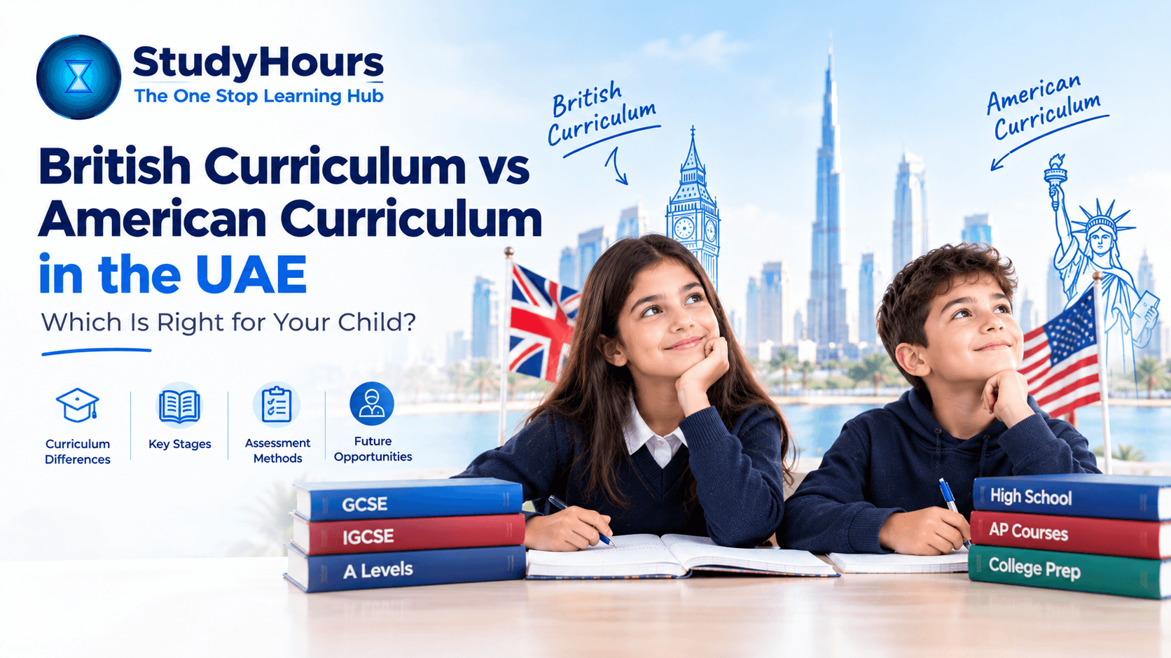 British Curriculum vs American Curriculum in the UAE: Which Is Right for Your Child?