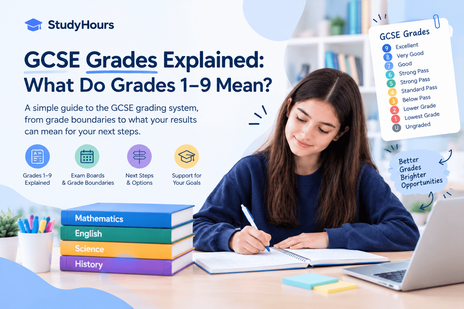 GCSE Grades Explained: What Do Grades 1–9 Mean?
