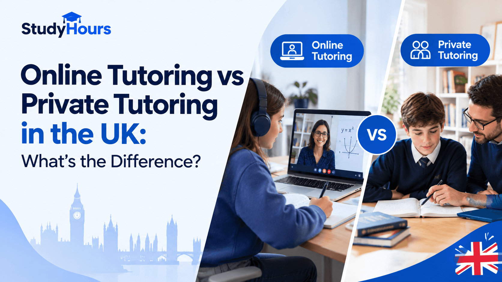 Online Tutoring vs Private Tutoring in the UK: What's the Difference?
