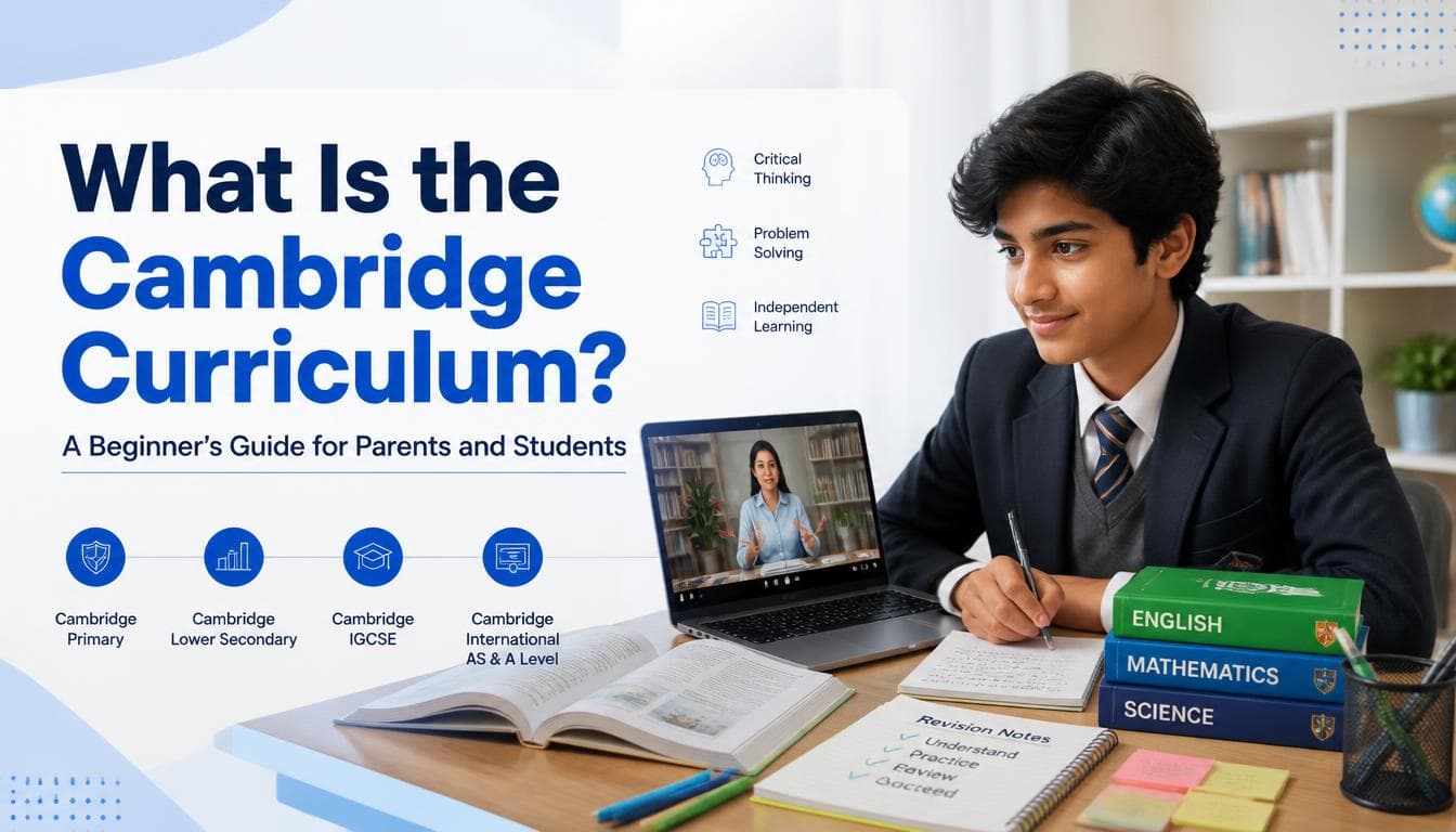 What Is the Cambridge Curriculum? A Beginner’s Guide for Parents and Students