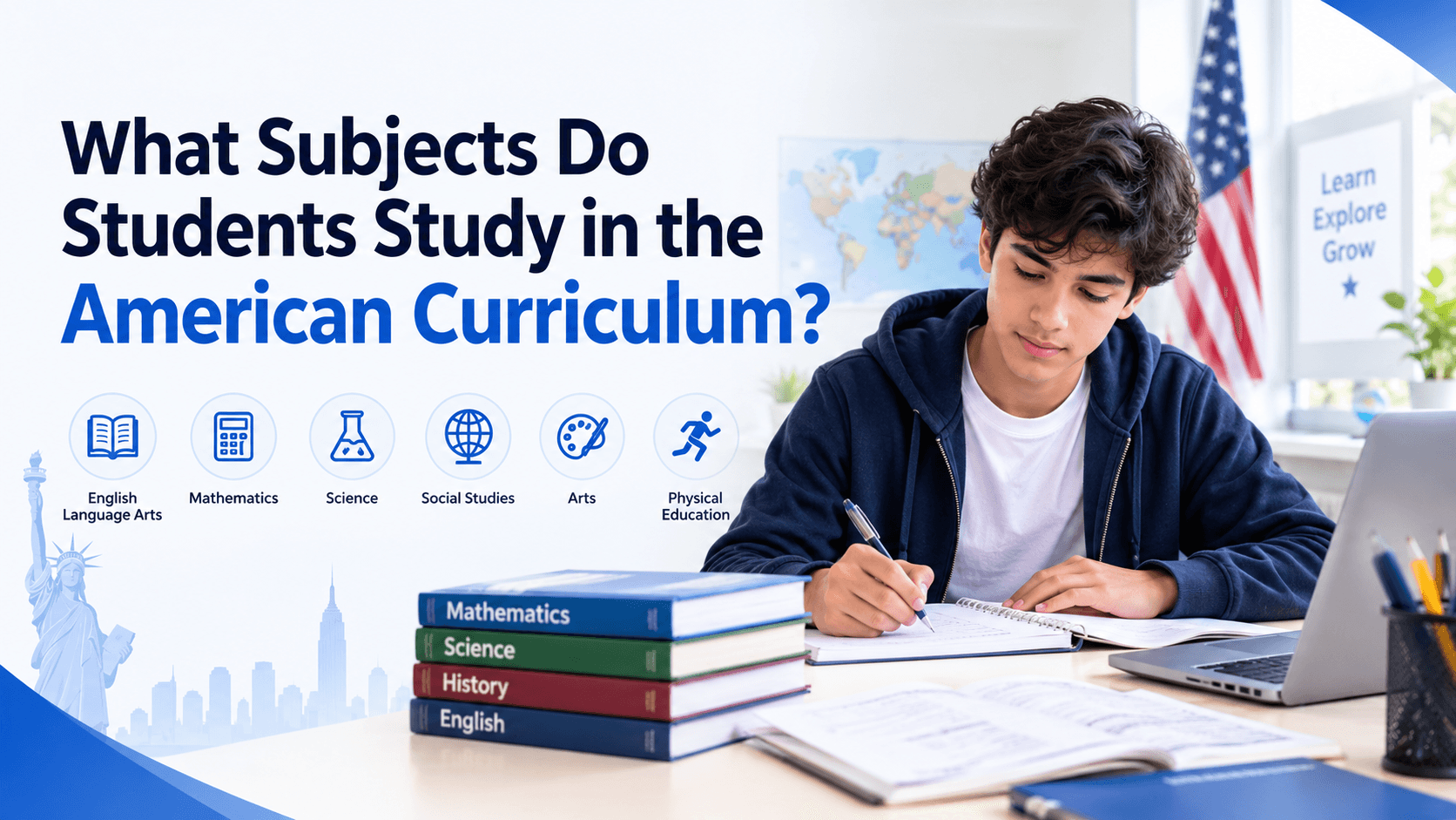 What Subjects Do Students Study in the American Curriculum?