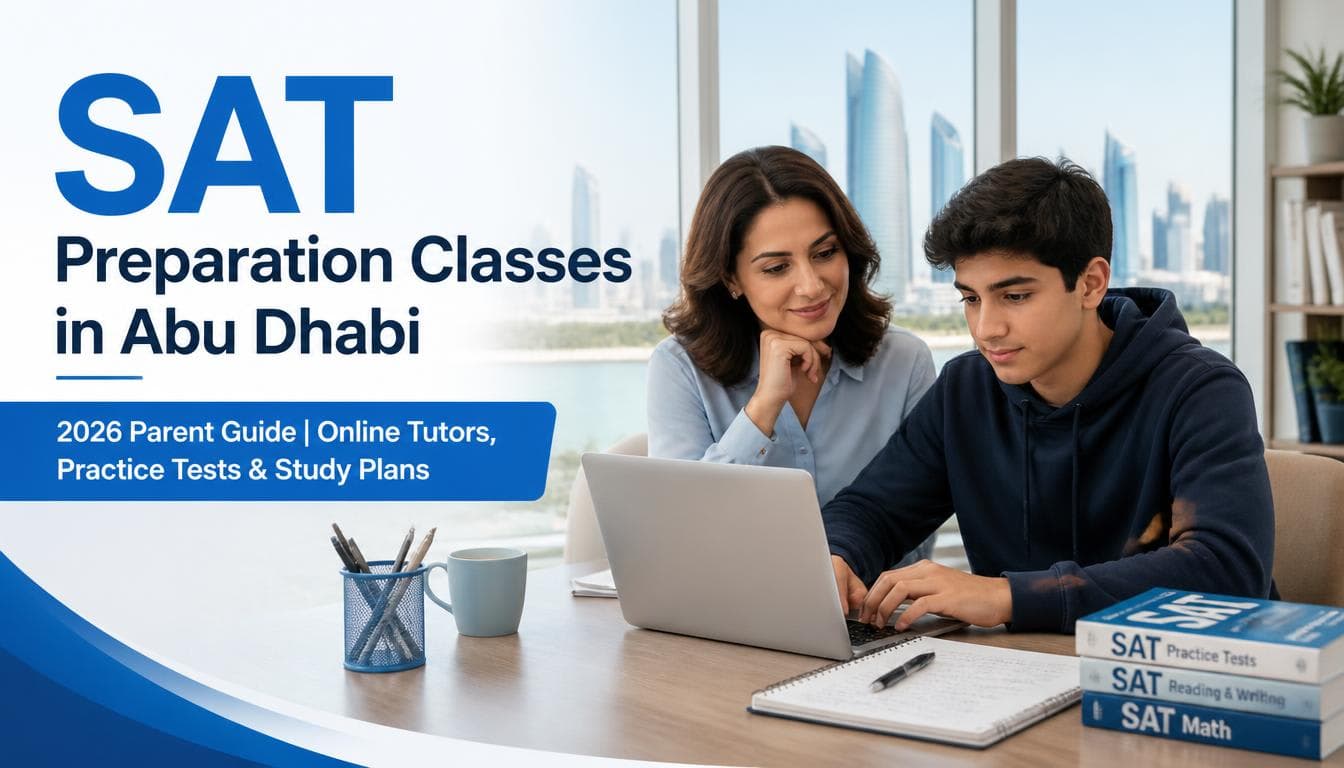 SAT Preparation Classes in Abu Dhabi (2026 Parent Guide)